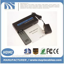 Brand New HDMI switch 5x1 switcher converter adapter Support audio HDMI 1.3 3D video 720p 1080p